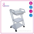 Metal Trolley With Plastic Drawers